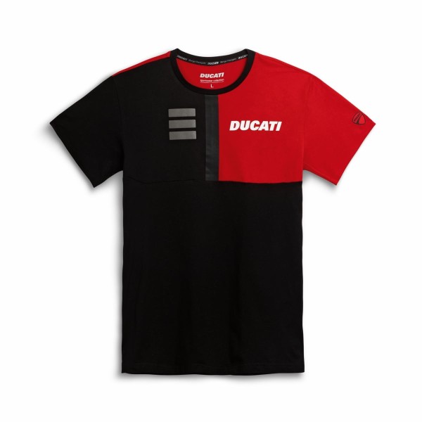 DUCATI Explorer T-Shirt schwarz/ rot